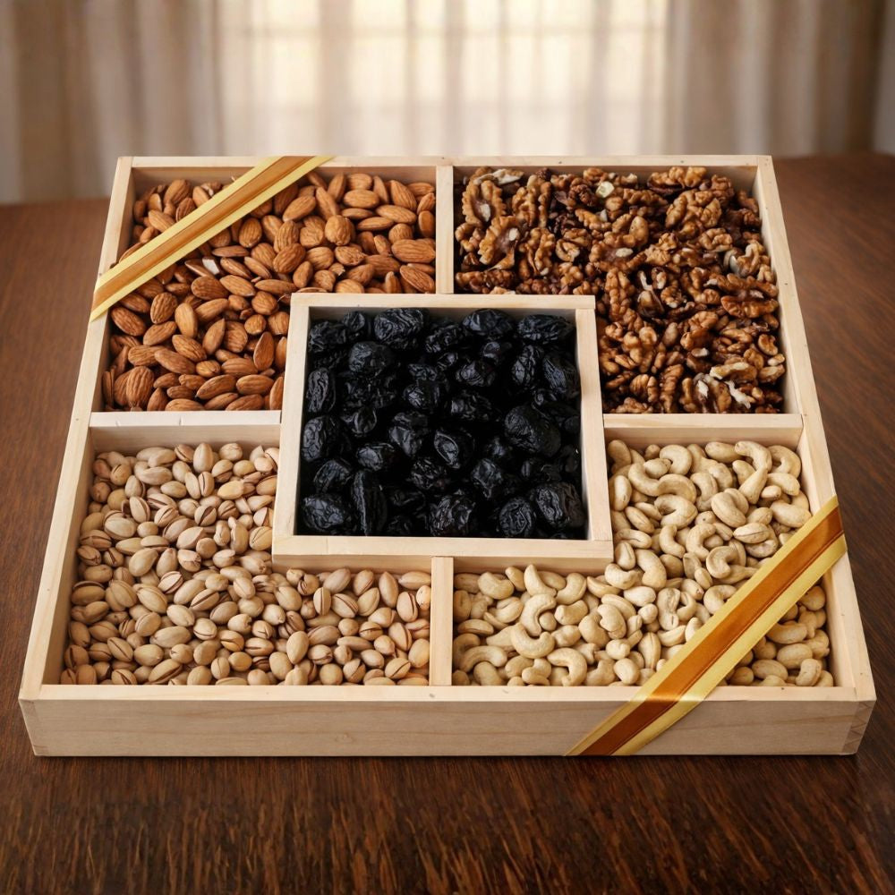 Golden Indulgence – Premium Dry Fruits Selection