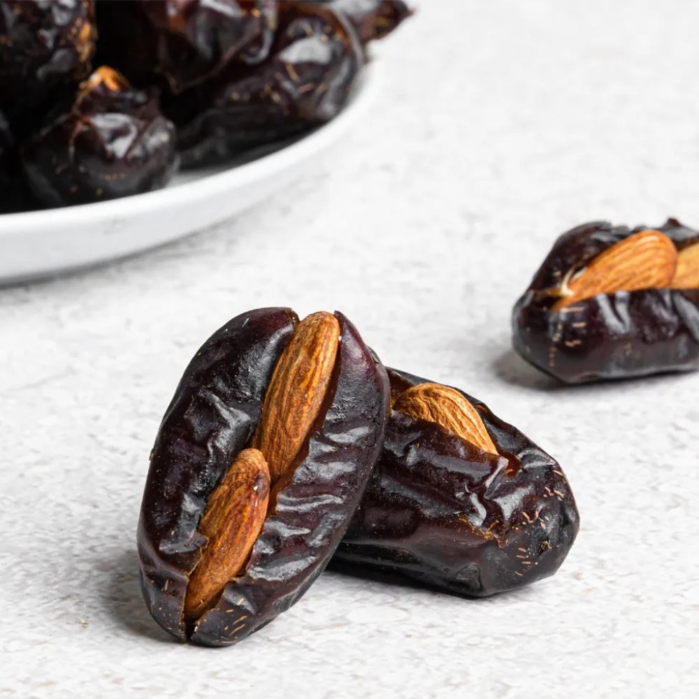 Kalmi Dates with Roasted Almonds