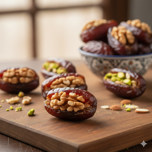 Kalmi Dates with Walnuts