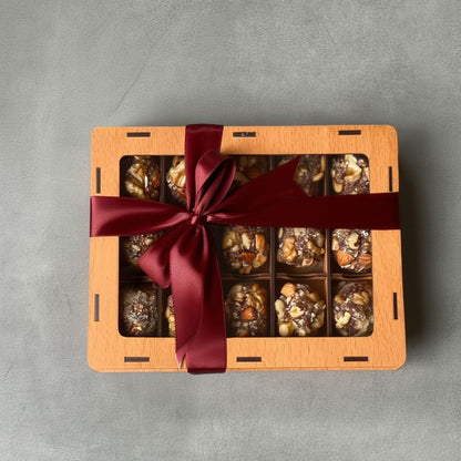 Premium Almond & Walnut Date Truffles – 15 Piece
